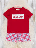 Alabama Smocked Gingham Outfit