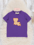 Louisiana Embroidered Gingham Shirt