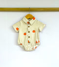 Patch Perfect Button-Up Bubble Romper