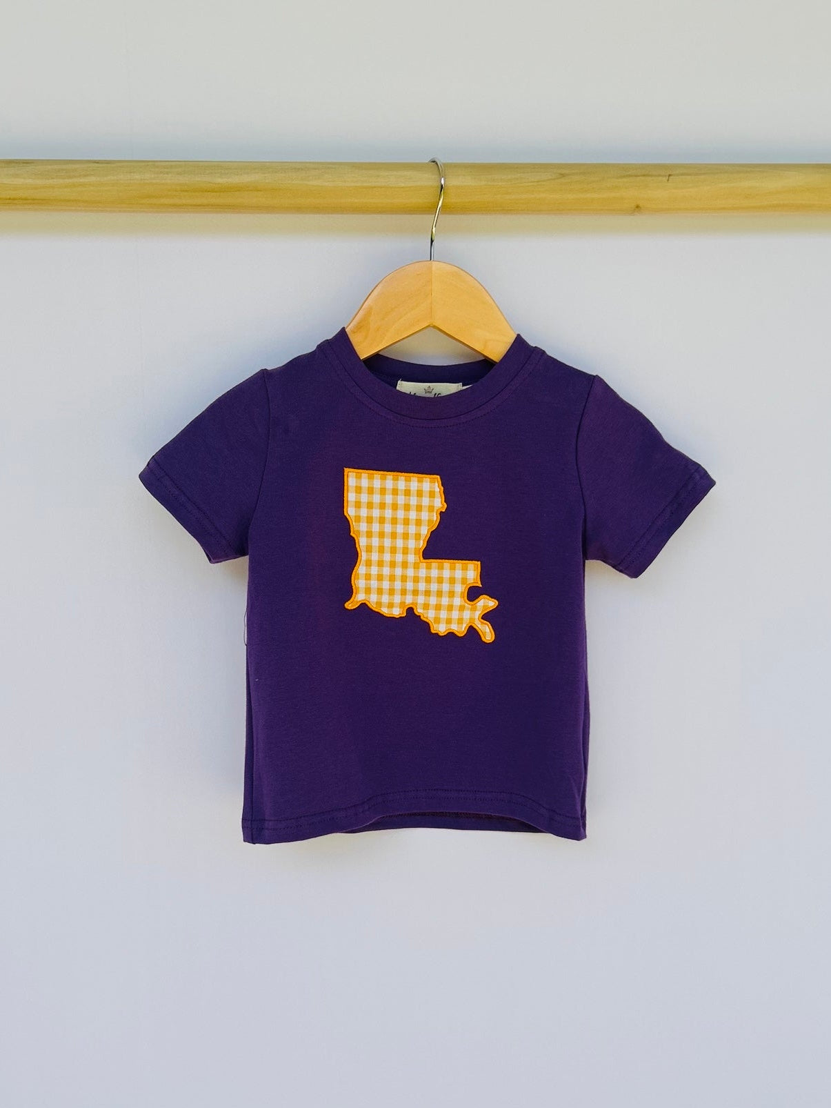 Louisiana Embroidered Gingham Shirt
